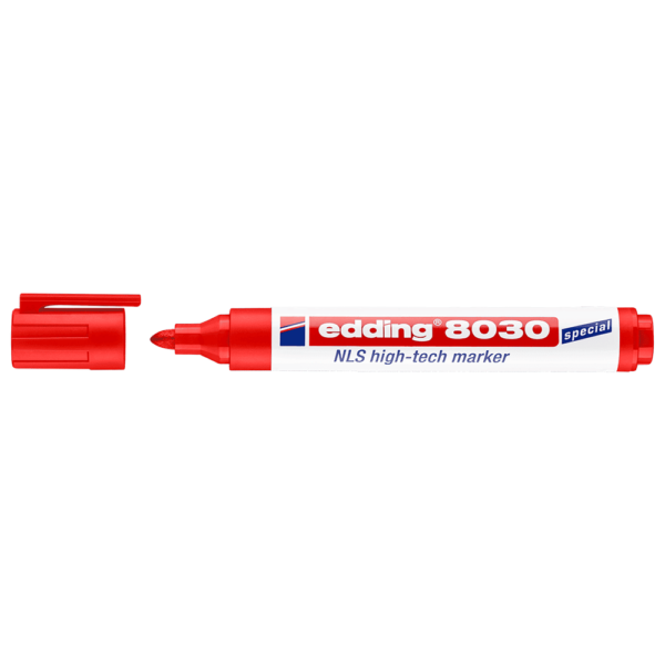 Edding 8030 NLS high-Tech Marker rot