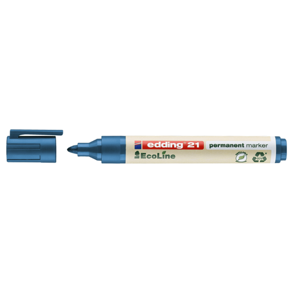 Edding 21 EcoLine Permanentmarker blau