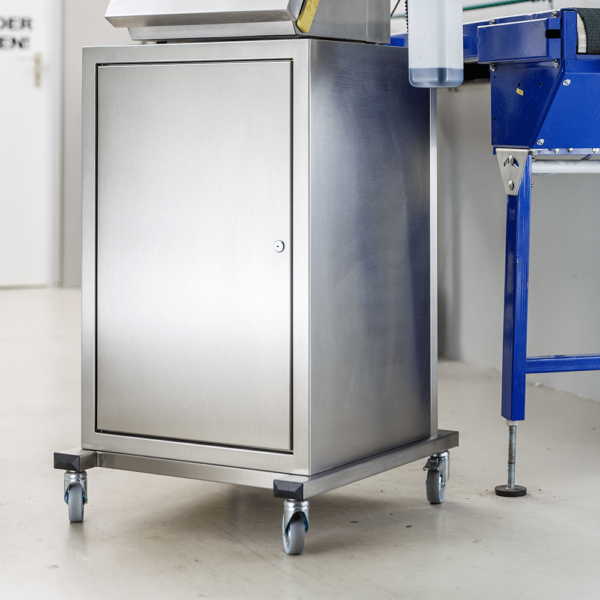 Edelstahlwagen für Ci Inkjet Systeme