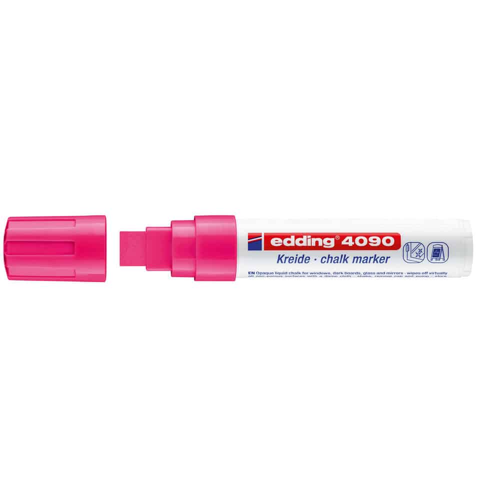 Edding 4090 chalk marker neon pink Elried Markierungssysteme