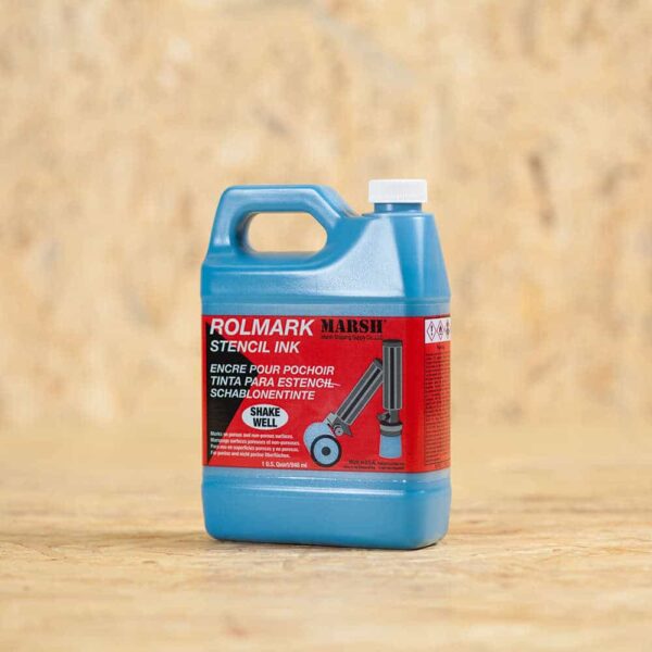 Rolmark Tinte Blau 1 quart