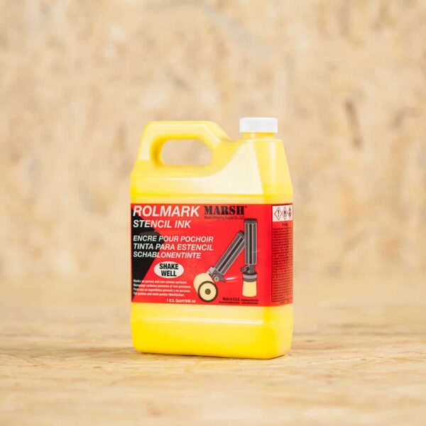 Rolmark Tinte Gelb 1 quart